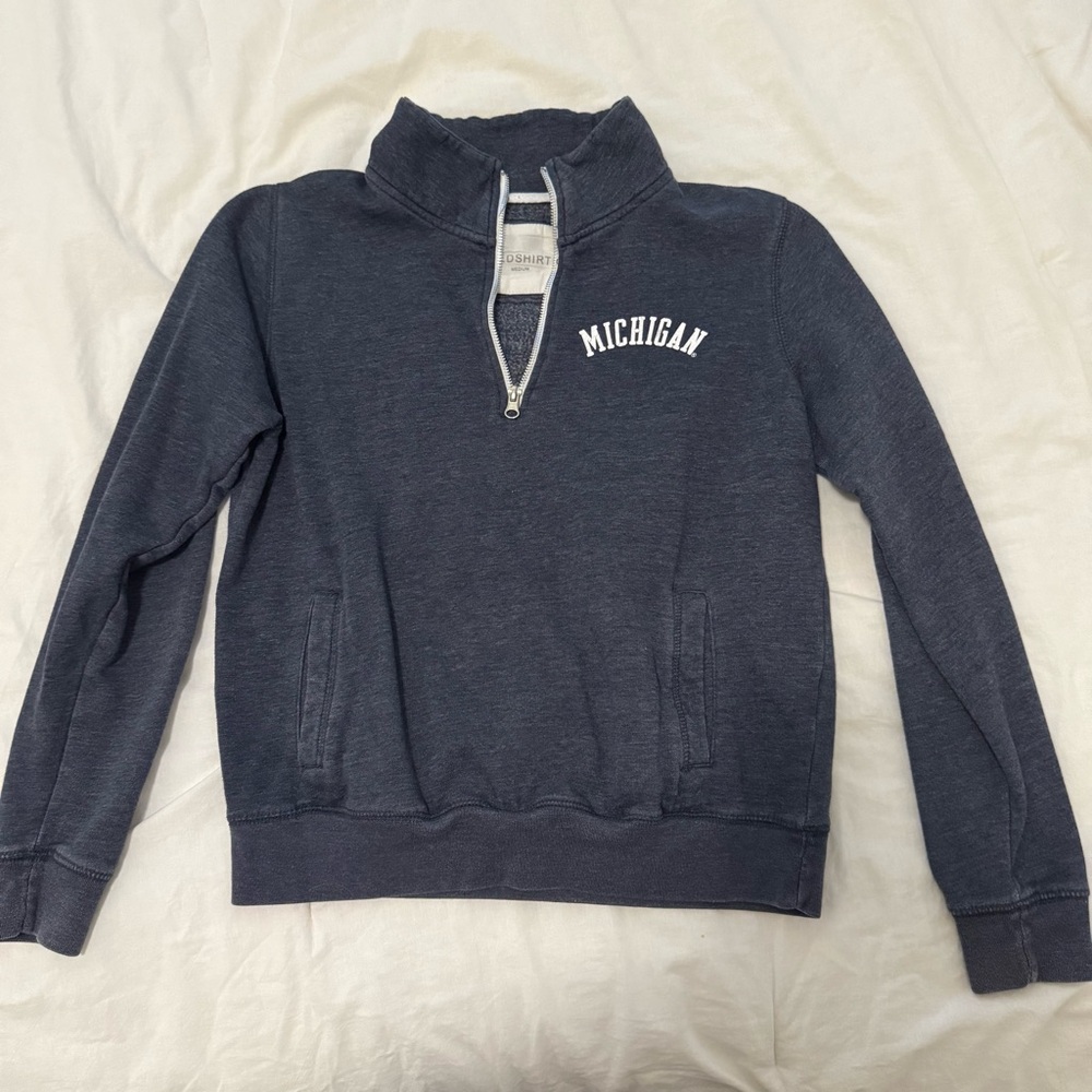 Michigan Destination Quarter-Zip Swearing